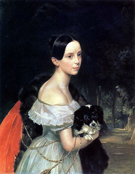 Karl Briullov Portrait of U. M. Smirnova